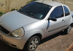 Vendo ou troco ford Ka 1.0 básico 2003/2004 prata