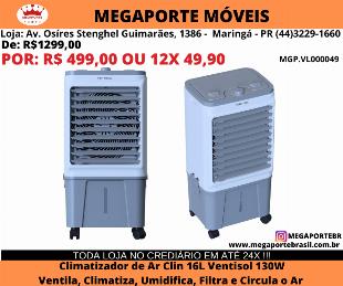 Climatizador de Ar Ventisol 16 Litros Umidificador de Ar 127v