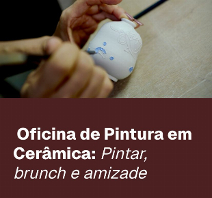 Imagem do anuncio Oficina de pintura em cerâmica: pintar, brunch e amizade