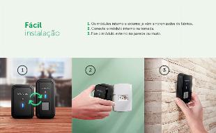 CAMPAINHA SEM FIO COM BATERIA CIB 101 BR - INTELBRAS