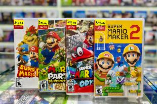 Jogos do Super Mario para Nintendo Switch