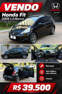 Vendo Honda Fit 2009 Excelente estado!