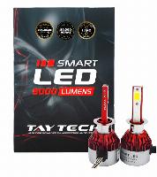 Kit Lâmpada Tay Tech Smart Led 8000 Lúmens 12 A 24v 50w para carro.