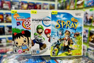 Jogos para Nintendo Wii Seminovos Conservados