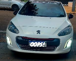 VENDO/TROCO PEUGEOT  308 1.6 16V QUIKSILVER BRANCO. 87.500 KMS.