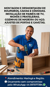 Imagem do anuncio Montador de móveis e serviços de marido de aluguel