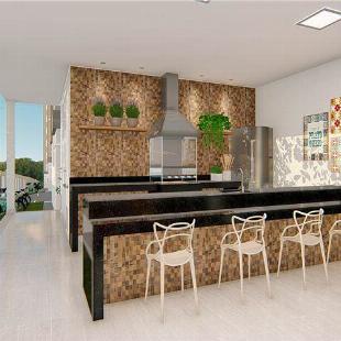 Apartamento Residencial Martinelli com churrasqueira