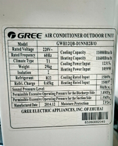 Ar Condicionado Split Gree 12000 BTUs Quente/Frio