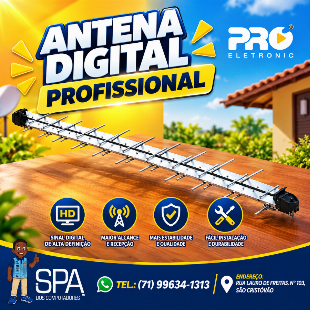 Antena Digital em Salvador e Região