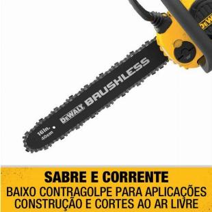 Motosserra a Bateria 60V Max Dewalt DCCS670B