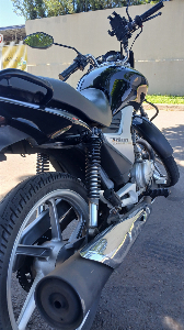 Honda CG 150 Titan ESD Mix 2011, preta, flex (gasolina/etanol)