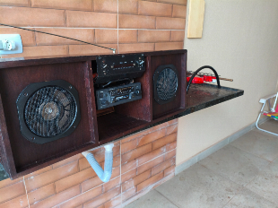 RÁDIO CORUJINHA COM TOCA-FITAS
