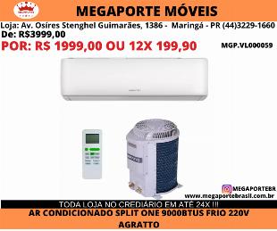 Ar Condicionado  Split 9000 Btu Convencional 220v