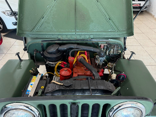 Jeep Willys Militar 4x4 Placa Preta 1950