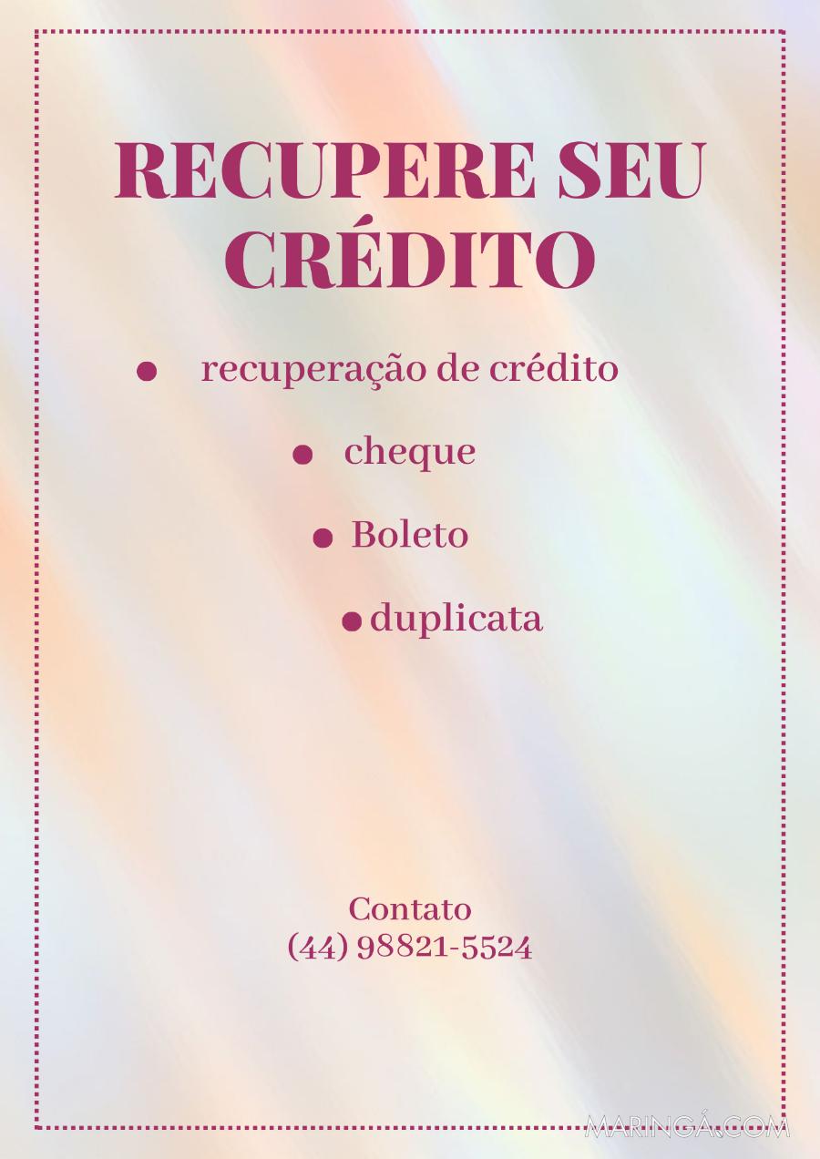 Recuperação de Crédito