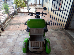 **TRICICLO ELÉTRICO SUPER 800W – NOVO!**
