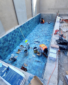 PISCINA EM ALVENARIA