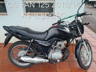HONDA CG FAN 125 2013/14 PRETA 73.000 KM