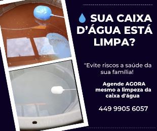 Limpeza de caixa d'água