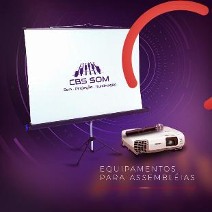 Aluguel de telão e projetor ( Paulínia )