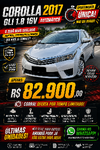 Imagem do anuncio Toyota Corolla GLI 1.8 FLEX 16v aut. 2017