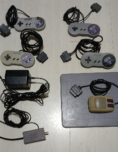 Lote Colecionador Super Nintendo - Turtles in Time + Goof Troop + Mouse Original + 15 Jogos