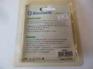 Adaptador Bluetooth Usb Dongle Compacto 2.0 Notebook, Pc