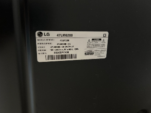 TV LG 47LM6200 COM RACK
