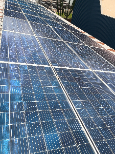 Lavamos placa solar