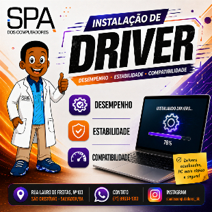 Imagem do anuncio Instalação de Driver em Salvador Ba