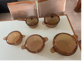 Conjunto de Panelas de de vidro Vision