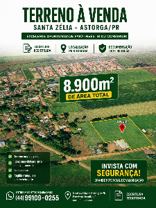Imagem do anuncio vendo terreno 8,900mt2 santa zelia (opotunidade)
