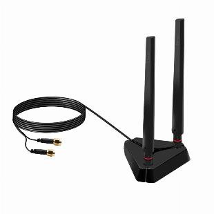Antena WiFi FENVI 2.40GHz-5GHz com Base Estendida Conector SMA